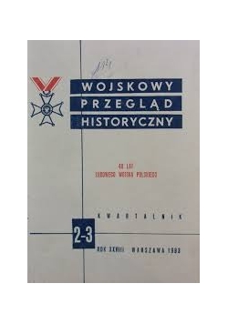 Wojskowy przegląd historyczny 2-3