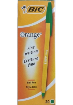 Długopis Orange Original zielony (20szt) BIC