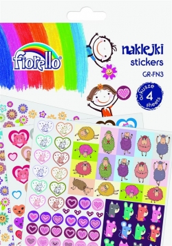 Naklejki GR FN3 dziewczynka FIORELLO