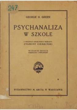 Psychoanaliza w szkole