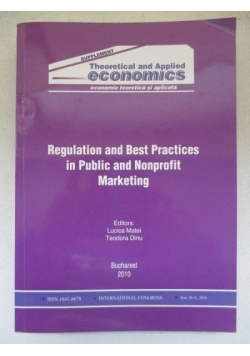 Regulation and Best Practices in Public and Nonprofit Marketing