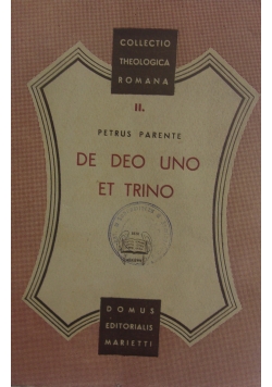 De Deo Uno et Trino, 1946 r.