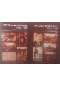 Historia Grudziądza 1920 - 1945 Tom I i II