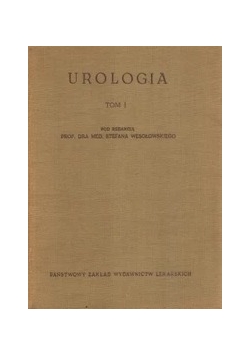 Urologia, tom I
