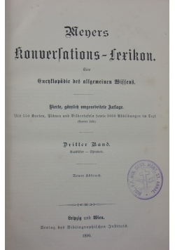 Meners Konversations - Lexikon, 1890r.