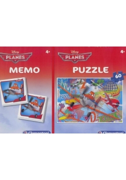Puzzle 60+Memo Samoloty