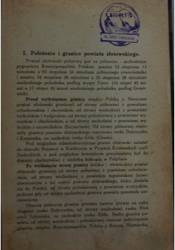 Ziemia Złotowska ,1928 r.