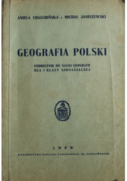 Geografia Polski 1937 r