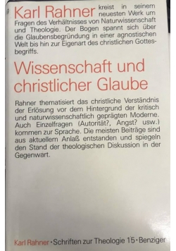 Wissenschaft und christlicher Glaube