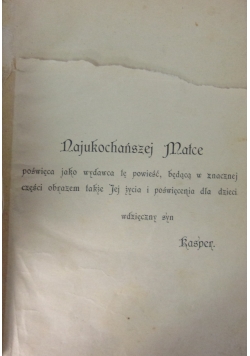 Powieść z życia ludu, 1908 r.