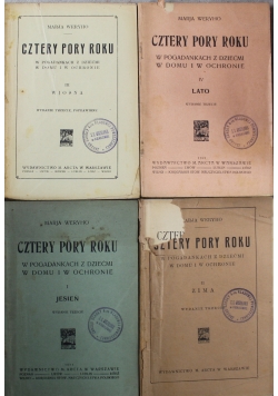 Cztery pory roku 4 części ok 1922 r.