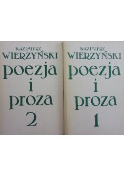 Poezja i proza Tom I i II