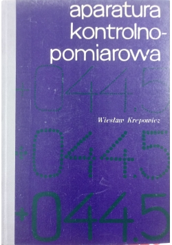 Aparatura kontrolno pomiarowa