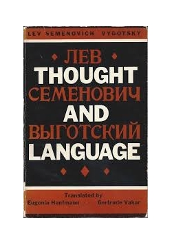 Thought and language