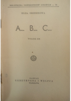ABC ,1949 r.
