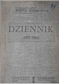 Dziennik (1957 - 1961)