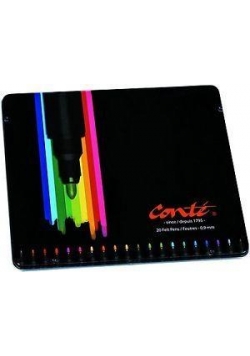 Flamasty Conte metal box 24 kolory BIC