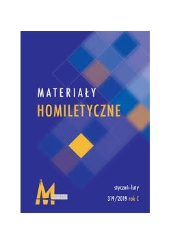 Materiały Homiletyczne styczeń-luty 319-/2019, +CD
