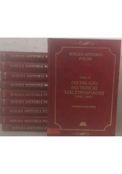 Wielka historia Polski.Zestaw 10 książek
