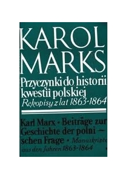 Przyczynki do historii kwestii polskiej. Rękopisy z lat 1863-1864
