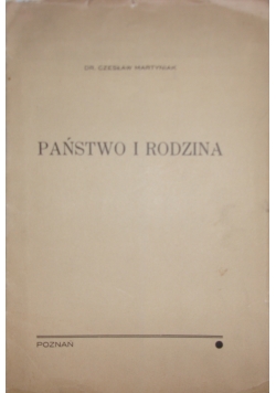 Państwo i rodzina, 1924r.