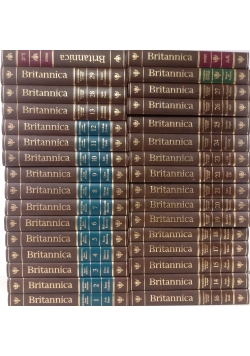 Encyclopedia Britannica, Tomy od 1 do 29 + 3 dodatki