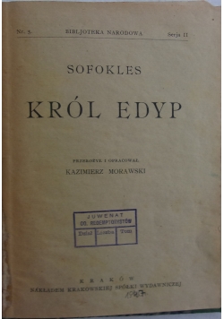 Król Edyp, 1947r.