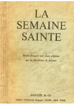 La Semaine Sainte