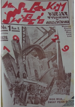 Kurjer Tygodniowy w Obrazach i Słowach ,Nr 1 do 52 , 1929r.
