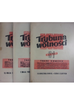 Trybuna wolności, nr. 91-93, 1946 r.