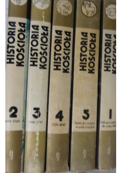 Historia kościoła tom 1-5
