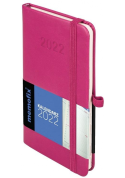 Kalendarz 2022 Memo A6 różowy TDW ANTRA