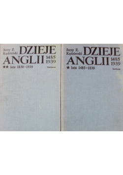 Dzieje Anglii Tom I i II