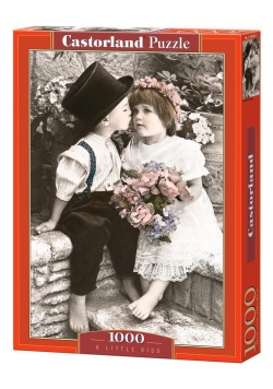 Puzzle 1000 Mały pocałunek CASTORLAND