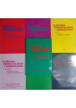 Kliniczna perinatologia i ginekologia, zestaw 7 książek