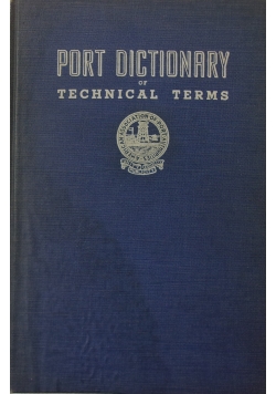 Port Dictionary of Technical Terms, 1940 r.