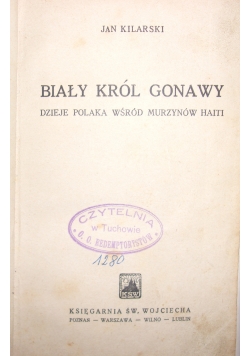 Biały król gonawy ,1934r