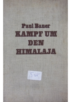 Kampf um den Himalaja. 1934 r.