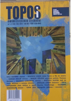 Topos. Dwumiesięcznik literacki nr. 1 i 2