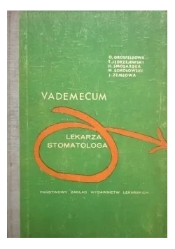 Vademecum lekarza stomatologa