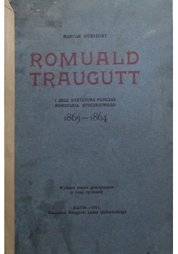 Romuald Traugutt 1911 r.
