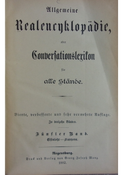 Allgemeine Realencyklopadie, 1882 r.