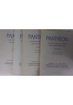 Pantheon, zestaw 4 zeszytów, 1939r.