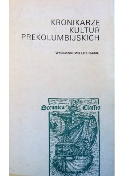 Kronikarze kultur prekolumbijskich