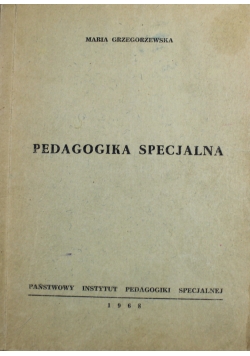 Pedagogika specjalna