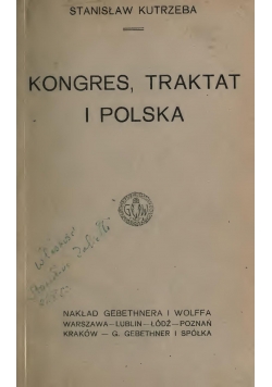 Kongres Traktat i Polska 1919