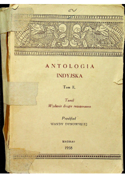 Antologia pieśni indyjskiej tom II