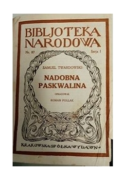 Nadobna paskwalina, 1926 r.
