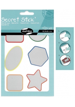 Naklejki Secret Stick' ze zdrapką