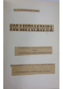 Noc listopadowa, 1926 r.